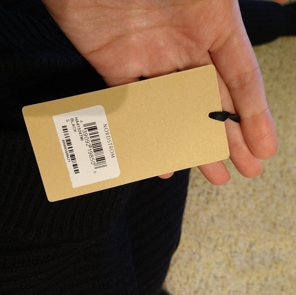 NWT Halogen Faux Wrap Cashmere Blend Sweater - Picture 11 of 12